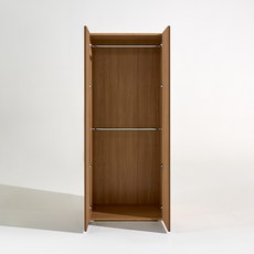 동서가구 브론즈 디스플레이 일반도어 양복장 800 DF926041, 오크