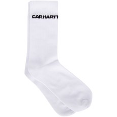칼하트윕 로고 니트 골지 양말