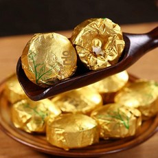 운남성 보이차 찹쌀차고 푸얼차 알약 찹쌀 중국 운남 원산지 선물 숙차, 50g, 1개, 1L