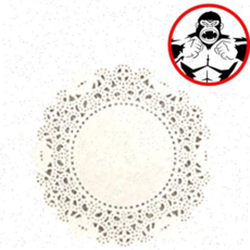 7.5 포장부자재 화이트 만들기재료 도일리페이퍼 튼튼 19CM 59000EA 1EA, 본상품