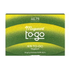 쌍계명차 유기농 togo 파우더 쑥차맛, 2g, 1개, 10개입