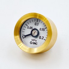 Petromax 汽化燈 用 壓力錶, 日製SMC 0.2 MPa 包銅殻, 1個