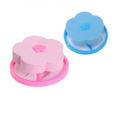 曼徳旺 全自動滾筒洗衣機濾毛器 浮物過濾袋 清潔加大有去毛加密網紗 清潔過濾網袋護洗袋濾毛器吸毛器除毛球去毛, 藍色, 1個