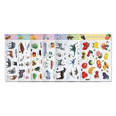 FW 그림자석 보드 칠판 학습 냉장고 교구 놀이, 공룡