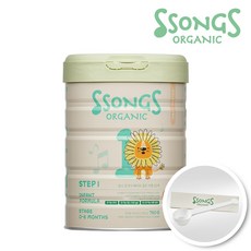 쏭스 오가닉 베이비 골든라벨 1단계 1캔 + 20ml스쿱, 1개, 750g