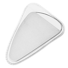 桃園出貨-超薄黑頭颳颳痧按摩臉闆黑頭剷臉部毛囊清潔術麵部颳闆院專用, 超薄三角形臉刮一片（袋裝）