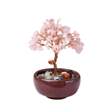 粉水晶樹 居家擺飾 療癒系裝飾品, 粉水晶树-愛情美滿