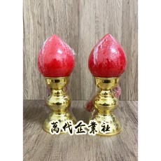 萬代 公媽燈 神明燈 福祿燈 紅柑燈 光明燈 合金製 LED燈泡 台灣製造 安全電線, 2號(下單選宅配物流)