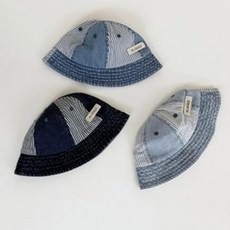 여유로미 믹스 데님 모자 바닐라버니 여름 아동용모자 아동볼캡 키즈볼캡
