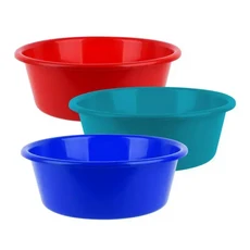 컬러 플라스틱 대야 7호 (색상랜), 색상랜덤, 1개