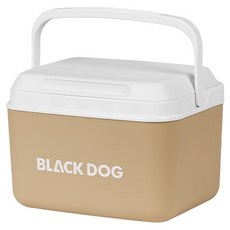 BLACKDOG 스노우 벨벳 아웃도어 보온보냉 3중 구조 아이스박스 CBD2550CF011, 5L, 브라운