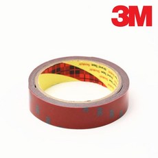 허브몰 / 3M 강력양면테이프 1.5M 24mm x 1.5m/차량용 테이프, 1개