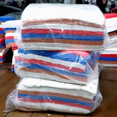 깨끗한 극세사 면 니트 보루 면보루 산업용 흰색 국산 기름걸레 수건 넝마 5kg, 1개, 면 보루 5kg