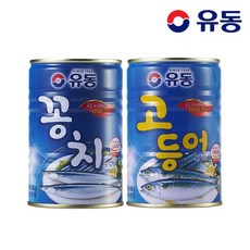 [유동] 유동 꽁치 400g x1개 +유동 고등어 400g x1개, 1세트, 800g