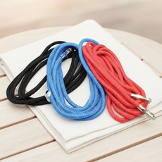 코텍 자전거줄 4M 짐끈 고리 나일론 자전거 탄성로프 후크 조임끈 나일론 (3개)