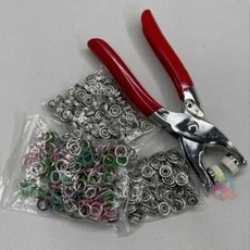 옷수선똑딱이 컬러세트 스냅단추펀칭기 1공천공기 천펀칭기 타공기 똑딱이펀칭기, 상세페이지 참조, 상세페이지 참조