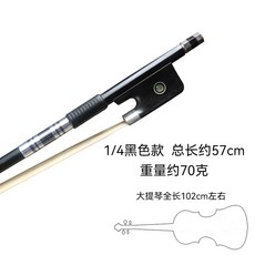 바이올린 카본 비올라 32 모든 천연 AW 202와 말뜨기 3/4 2 바이올린 차원 호스, 1/4블랙타입, 1개