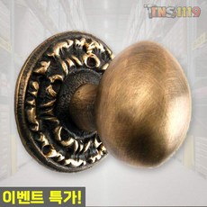 티엔에스 주물판손잡이 레이스 레버형 방문손잡이 엔틱 도어 가구손잡이 교체용 업소용