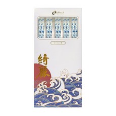 富士 FUJI-GRACE 陶瓷筷禮盒組 五雙入 (粉櫻) 高溫燒製 易清洗 耐用, 靛藍, 1套, 筷子五雙