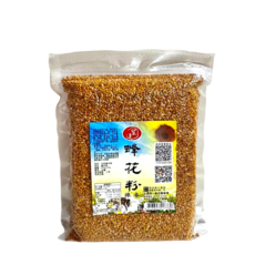 皇廷養蜂場 A級櫸木蜂花粉500g 南投中寮鄉產地直送，天然營養補充品，增強體力好氣色, 1個, 500g