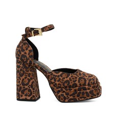 버팔로 메이 도르세이 플랫폼 앵클 스트랩 펌프스 110mm