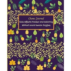 Chemo Journal: Side Effects Tracker and Relaxing Biblical Word Search Puzzles: Chemotherapy Treatmen... Paperback, Independently Published