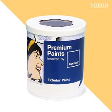 노루페인트 팬톤 실외 벽면 저광 페인트, 13-0941 BananaCream, 1L, 1개