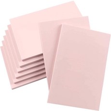 SGHUO 8pcs 4 x6" 고무 조각 블록 인쇄용 소프트 리놀륨 직사각형 리노컷 스탬프 도구 이지컷 리놀 블록 공예품 제작 키트 핑크, Pink