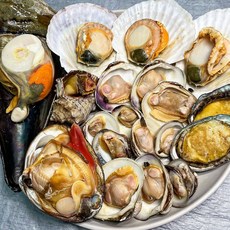 조개모듬 조개구이세트 2kg 4kg 캠핑조개 찜 탕 구이용, 알뜰세트 2kg, 1개