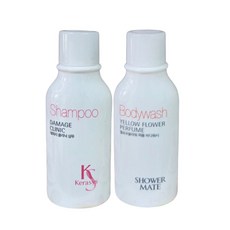 케라시스 샴푸 샤워메이트 바디워시 세트 50ml 2종 여행용, 1세트