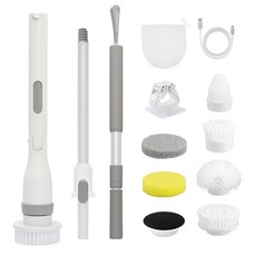 88그로스 화장실 무선 전동 욕실 청소기 AQUA, 화이트그레이, BP2502WG