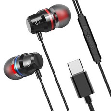 렉스세븐 8채널 C타입 고음질 유선이어폰 노이즈켄슬링 C-Type