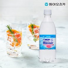 라인바싸 탄산수 자몽 페트, 500ml, 20개