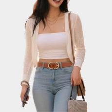 트랜디제이 여성 벨트 패션 골프 가죽 허리띠