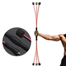 홈트 헬스기구 전신 코어 운동 플렉시바 탄력봉, 블랙, 1jsb 플렉시바(블랙)