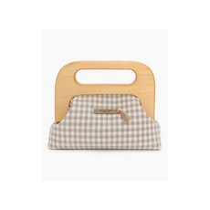 퀼트스타 [패턴증정]하프문 우드 프레임_내추럴, 내추럴, 1개