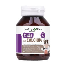 Healthy Care Kids Milk Calcium 헬씨 케어 키드 밀크 칼슘 60캡슐, 1개, 60정