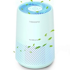 Air Purifiers for Bedroom H13 HEPA - Covers Up to 1074 ft² 24dB Ultra-Quiet Sleep Mode 360° Ou, Green