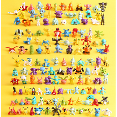 포켓몬스터 피규어 장난감 선물 144pcs, 1개