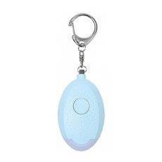 SOS 便攜式求助警報器 附鑰匙圈 LED 閃爍燈 可充電, 第一代 湖水綠（電池）, 1個