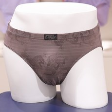 [AK플라자] [휠라언더웨어] FI4BFG3604M(LBR) 용 나염 프린트 남성 삼각팬티