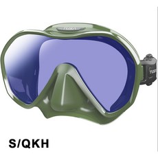 TUSA 游龍潛水 M-1010S ZENSEE 抗UV 潛水面鏡 單面鏡 無框單面鏡, S/QKH