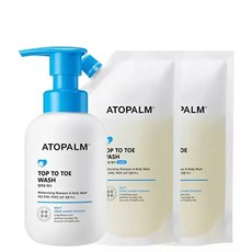 아토팜아토팜 탑투토워시 200ml+리필 250ml 2개, 3개, 200ml