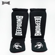 DEEPBOMB 泰拳 跆拳道 格鬥 護脛 護腿 護腳脛, 1個, L