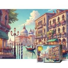 미니조각 베니스에서 PK1000-M3613 1000피스퍼즐 하루 87870ea 1(EA), 1개