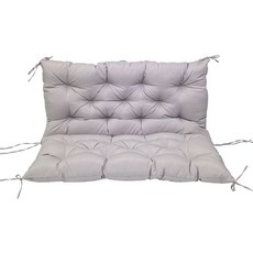 사무실 소파 등받이 쿠션 엉덩이 침대 허리 받침대 패드 야외 정원 파티오 스윙 의자 교체 방수 벤치 도매, 4) Light gray - 150x100x10CM