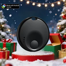 크리스마스 트래커 태그 구글 파인드 허브 안드로이드 활동 추적기 웨어러블 기기 자동차 키 전자제품, 05 Black