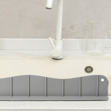 잘팔아 싱크대물튀김방지 주방물막이, 싱크대물막이 그레이