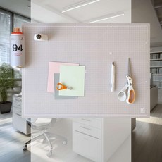 슬림 작업매트 A3 색상랜덤 칼질매트 디자인 데스크 문구용 컷팅보드 책상보호