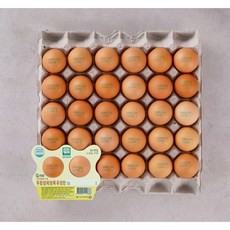 난각번호1번 무항생제인증 방사 유정란 30구 1판 (New 1), 1개